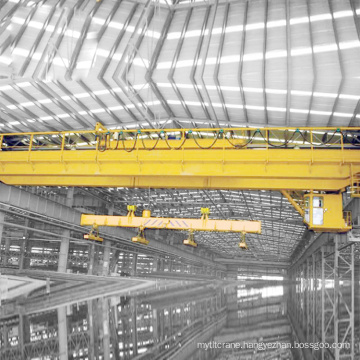 Motor-driven EOT Double Beam 10Ton Overhead Lifting Crane